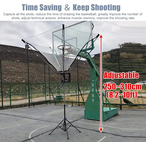 Basketball Hoop Returner Shot Return Apparatus Shooting Machine Standing Aid Kid Adult Player - Attachment