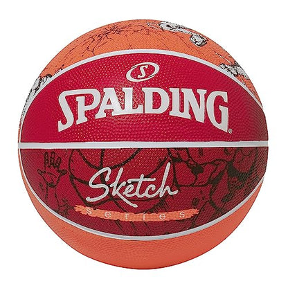 Spalding Basketball Basic No. 5 Rubber - color: red