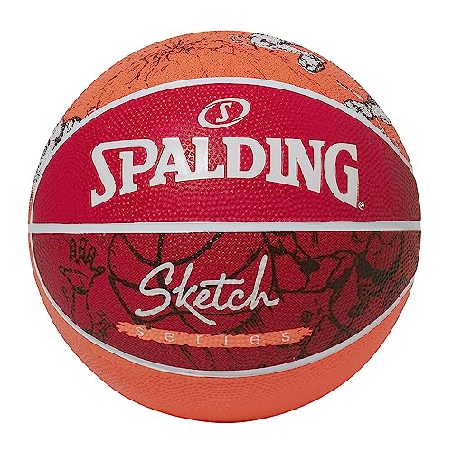Spalding Basketball Basic No. 5 Rubber - color: red