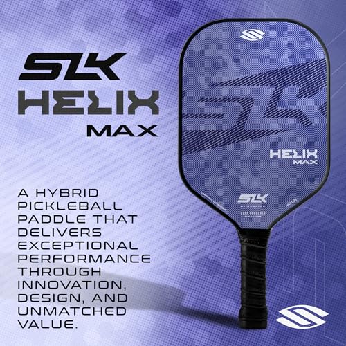 Selkirk Sport SLK Helix Pro Pickleball Paddle | Thermoformed Carbon Fiber Pickleball Paddles with Carbon Fiber & Fiberglass Hybrid Face | Unmatched Control - color: Camo Hex