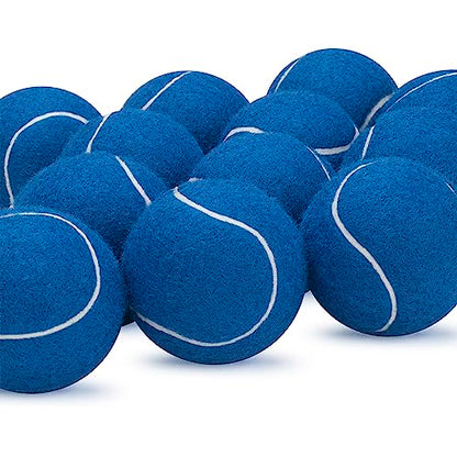 SUNEZLGO 12 Pack Tennis Balls, Advanced Pressure Training Tennis Balls Practice Balls, Tennis Balls for Dogs, Thickened Tennis with Mesh Bag for Transport, Beginner Exercise Ball, Sturdy High Elastic