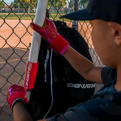 PowerNet Sweet Spot Training Bat + 3.2"" Progressive Softball Training Balls for Hitting & Pitching, 9 Pack Weighted Balls & Weighted Bat, Improve Hand-Eye Coordination & Power - size: 31" (28 oz) Bat + 3.2" Balls LITE 9 Pk