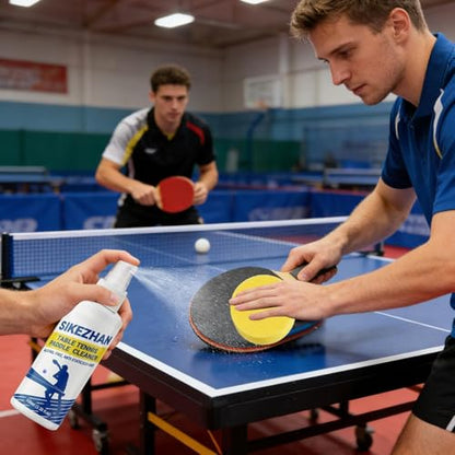 Table Tennis Paddle Cleaning Kit, 100ml Stain Removal Solution, Table Tennis Rubber Cleaning Kit, for Eliminate Dirt & Dust Optimal Spin & Control Men Women Gym Sports Maintenance