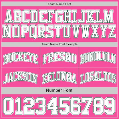 Custom Reversible Basketball Jerseys Men Youth, Personalized Sports Shirts Team Uniforms Printed Name Logo Number - color: Green and Pink