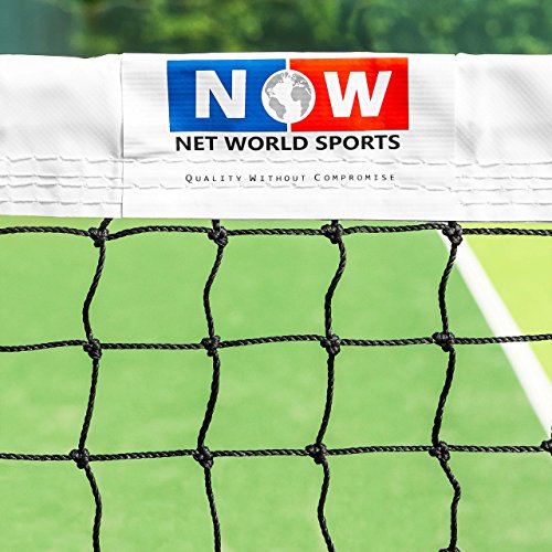 VERMONT Tennis Net – Championship Quality, Heavy-Duty HDPE | 42ft Doubles or 33ft Singles | 4 Thickness Options (2mm–3.5mm)
