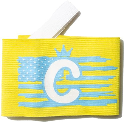 Youth Captain Armband for High School Soccer Team, Soccer Captain Arm Band for Child