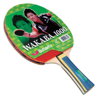Butterfly Wakaba Shakehand Table Tennis Racket | Japan Series | Outstanding Control with Reliable Speed and Spin | Recommended for Beginning Level Players