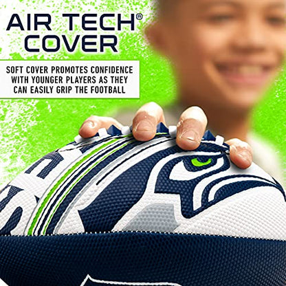 Franklin Sports NFL Team Mini Footballs - Youth 8.5" Official NFL Licensed Football + Air Pump Set