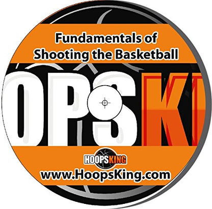 HOOPSKING Skill Shooter Basketball w/OnlineTraining Video, Basketball with Hand Placement - size: Regulation 29.5"