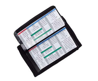 WristCoaches Football Play Wristbands - Youth Quarterback Gear - Wristband Playbook - Softball Wristbands for Signs - color: Black