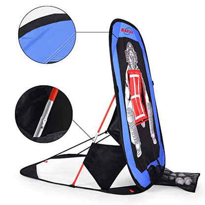 Kapler Baseball Pitching Training Net for Kids, Foldable Baseball Softball Practice Target Net for Children Hitting Batting Catching Pitching
