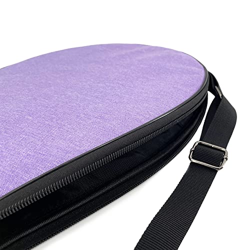 Single Tennis Racket Cover Lightweight Padded Tennis Racquet Bag - color: Purple, size: Large