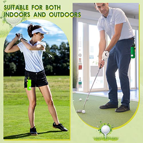 WILLBOND 24 Pcs Golf Ball Carry Bag Tee Holder for Neoprene Pouch Portable with Hook Accessories for Men Women - style: Classic