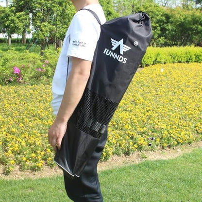 Portable Large Volleyball Badminton Tennis Net with Carrying Bag Stand/Frame 10/14/17/20 FT - size: 14FT
