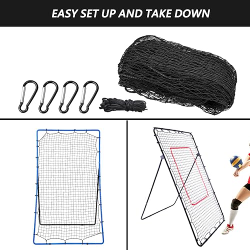 Pitching Net 3.3 x 6.5 FT Baseball Training,Baseball Rebound Net,Suitable for Backyard Practice Throwing,Receiving,Blocking Tennis,Softball,Soccer,Golf etc.