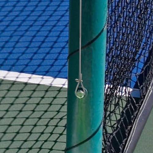 Aoneky 47ft 1/4'' Stainless Steel Replacement Tennis Net Cable