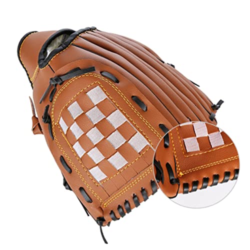 Sports Infielder's Glove Thicken Infield Pitcher Softball Glove Mittens Baseball Batting Mens