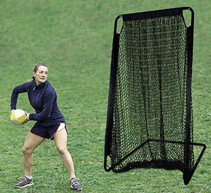 Football Kicking Cage: Quarterback Training Net for Passing Accuracy, Outdoor Practice for Youth & Adults - size: 6.8FT x 3.4FT