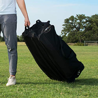 Champion Sports Wheeled Equipment Bag – Large Rolling Sports Gear Bag for Baseball, Football & Travel