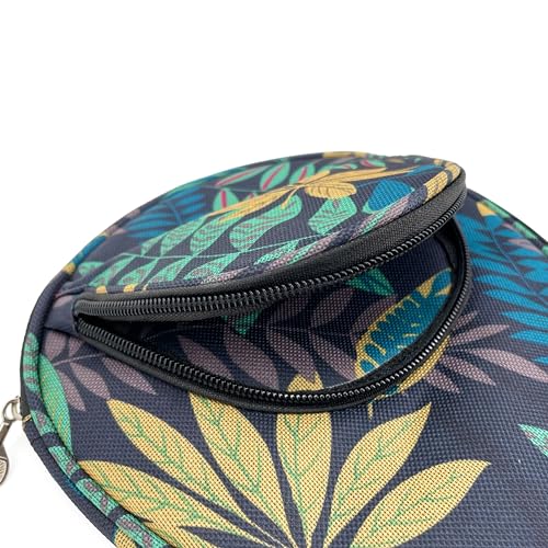 Colorful Table Tennis Racket Cover Ping Pong Paddle Bag Table Tennis Racket Case - color: Blue