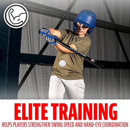 Franklin Sports Pro Elite Thin Bat Swing Trainer