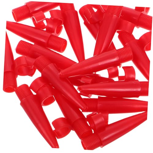 TOYANDONA 20pcs Plastic Air Pump Nozzles for Inflatable Toys Balls Air Bed Mattress