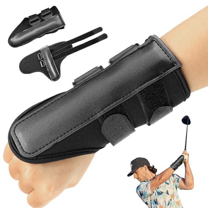 LELE LIFE 2 Pack Golf Swing Training Aid, Golf Wrist Brace Band, Efficient Golf Swing Trainer for Swing Correction, Gesture Alignment Practice Tool for Golf Beginners
