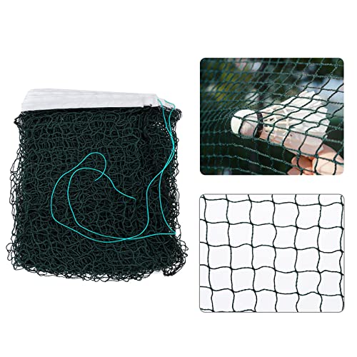 Portable Tennis Net Folding Badminton Net Sports Nylon Net for Volleyball Pickleball Soccer Indoor Outdoor Beach Badminton Net Set Badminton Net Racket-Badminton Net with Poles-only/Stand Net