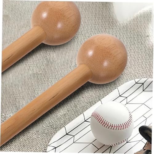 Luxshiny 2Pcs Softball Baseball Glove Mallet Portable Hammer for Glove Shaping Softening Training Tool for Comfortable Fit and Protection