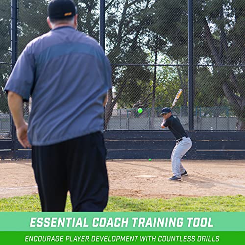 GoSports 12 Pack Limited Flight Training Balls - Choose Baseball or Softball - Regulation Size - style: Baseball 12 Pack