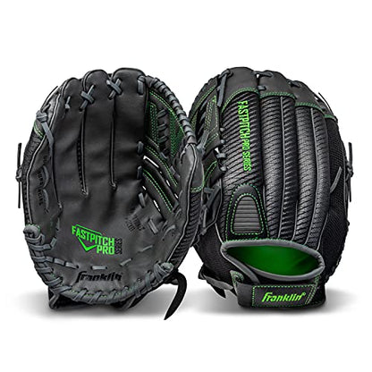 Franklin Sports Girls Softball Glove-Women's Windmill Fastpitch+Slowpitch Softball Glove-Right and Left Hand-Adult - color: Lime, size: 11"
