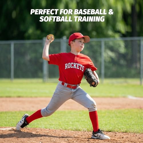 ZELUS Weighted Baseball Set with Seams for Hitting Pitching, Plyometric Baseballs with Carry Bag, Variable Weighted Balls for All Skill Levels - color: Foundation Training(6 Pack)
