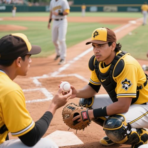 Tballs Training Baseballs Sponge Rubber Core, Reduced Impact Safety Baseballs, Unmarked Tee Ball Practice Baseball for League Play, Pitching, Hitting, Fielding, Autograph, Gifts