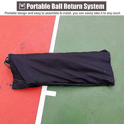 Basketball Rebounder Shot Returner Ball Return Net for Hoop Chute Attachment for Shooting