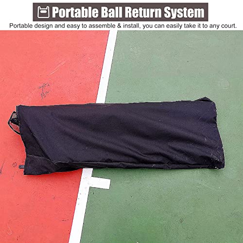 Basketball Shot Returner, Basketball Shooting Rebounder for Hoop, Basketball Return Net Attachment