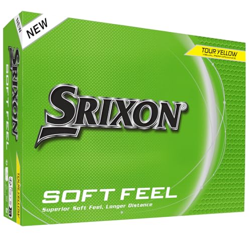 Srixon Soft Feel Golf Balls - color: Yellow, style: Softfeel 14