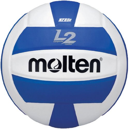 Molten L2 Volleyball, NFHS Approved - color: Blue/White