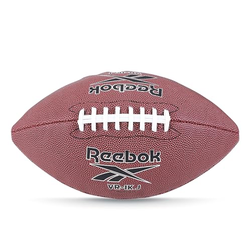 Reebok - Football, Composite Leather, Innovative Soft Grip Technology, Cushion Lining, Stylish, Ideal for Sports - color: Walnut, size: Premier Junior Size