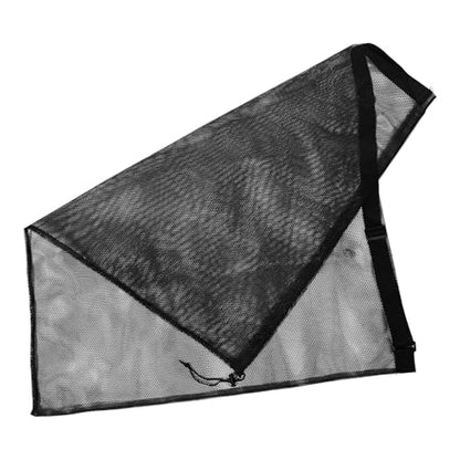 balacoo Heavy Strength Ball Mesh Bag Large Capacity Drawstring Basketball Soccer Volleyball Storage Carrier with Single Shoulder Strap for Outdoor Team Activities