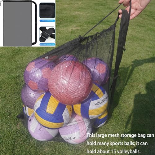 Volleyball, 6 Pack Official Size 5 Volleyball with Pump and Big Net Bag for Indoor Outdoor, Soft Touch Volleyballs for Adults Beach Play Pool Game Gym Play Training Match for Beginner