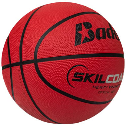 Baden Heavy Trainer Rubber Basketball - color: Red, size: 29.5"