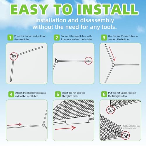 Elevon Golf Net, 10x7ft Heavy Duty Golf Practice Net, Backyard Driving Chipping Training Net for Indoor Outdoor Use