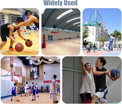 Wall Mounted Basketball Hoop Rebounder Return Attachment Shot Returner Shooting Trainer for Indoor Outdoor Return/Basketball