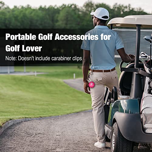 Golf Tee Holder, Portable Golf Ball Tees Holder with Novelty Keychain Accessory for Golf Club Bag, Golf Gift Accessories for Golfer Men Women, Fits 3 1/4, 2 3/4, 1 1/2 Tees - style: 1pcs Golf Tee Holder
