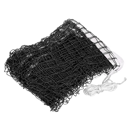PATIKIL 20x2.5ft Badminton Net, Badminton Court Netting Replacement 0.71x0.71 Mesh with Box for Outdoor Indoor Beach Backyard, Black