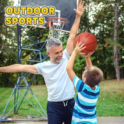8.6” Water Pool Basketball Set with Pump, Replacement Ball for Basketball Hoop Trampoline, PVC Waterproof Basketballs Floating Toy for Swimming Pool Seaside, Indoor Outdoor Water Games Summer Party - size: 8inch-3PCS