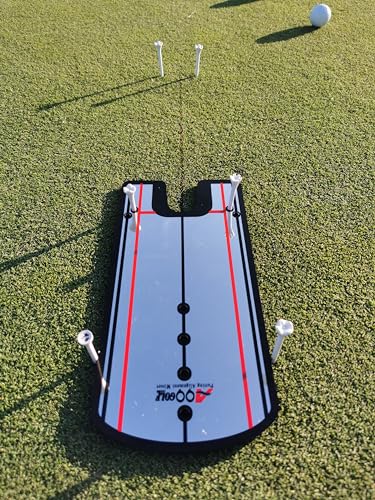 New A99 Golf Putting Mirror Training Alignment Aid Practice Trainer w/carry Bag Improve your short game Great golf Gift Christmas/Birthday Gift