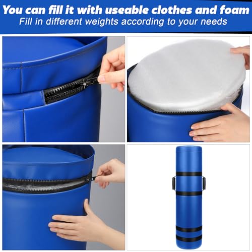 Arrowbash Unfilled Football Tackling Dummy 4 ft Sports Training Dummy Football Training Equipment with Handles for Youth College Drills Kickboxing Martial Basketball Practice, Unfilled