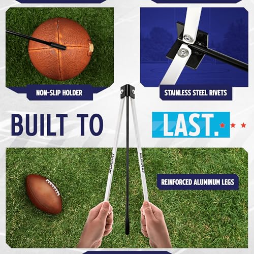 Murray Sporting Goods Football Kicking Tee - Training Practice Equipment for Adult & Youth - Field Goal Kickers Tee Stand Holder - Accessories for Placekickers