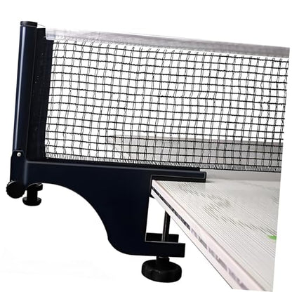 Happyyami Pong Net Table Tennis Net for Use Easy Setup Black Design for Adults and Boy Girl